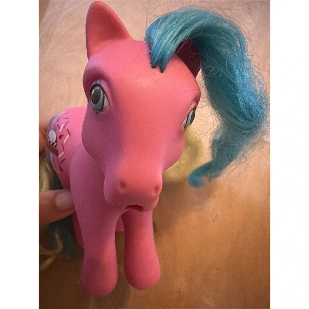 My Little Pony G1 Chocolate Delight Soda Sippin Pink EXC Vintage Hasbro MLP